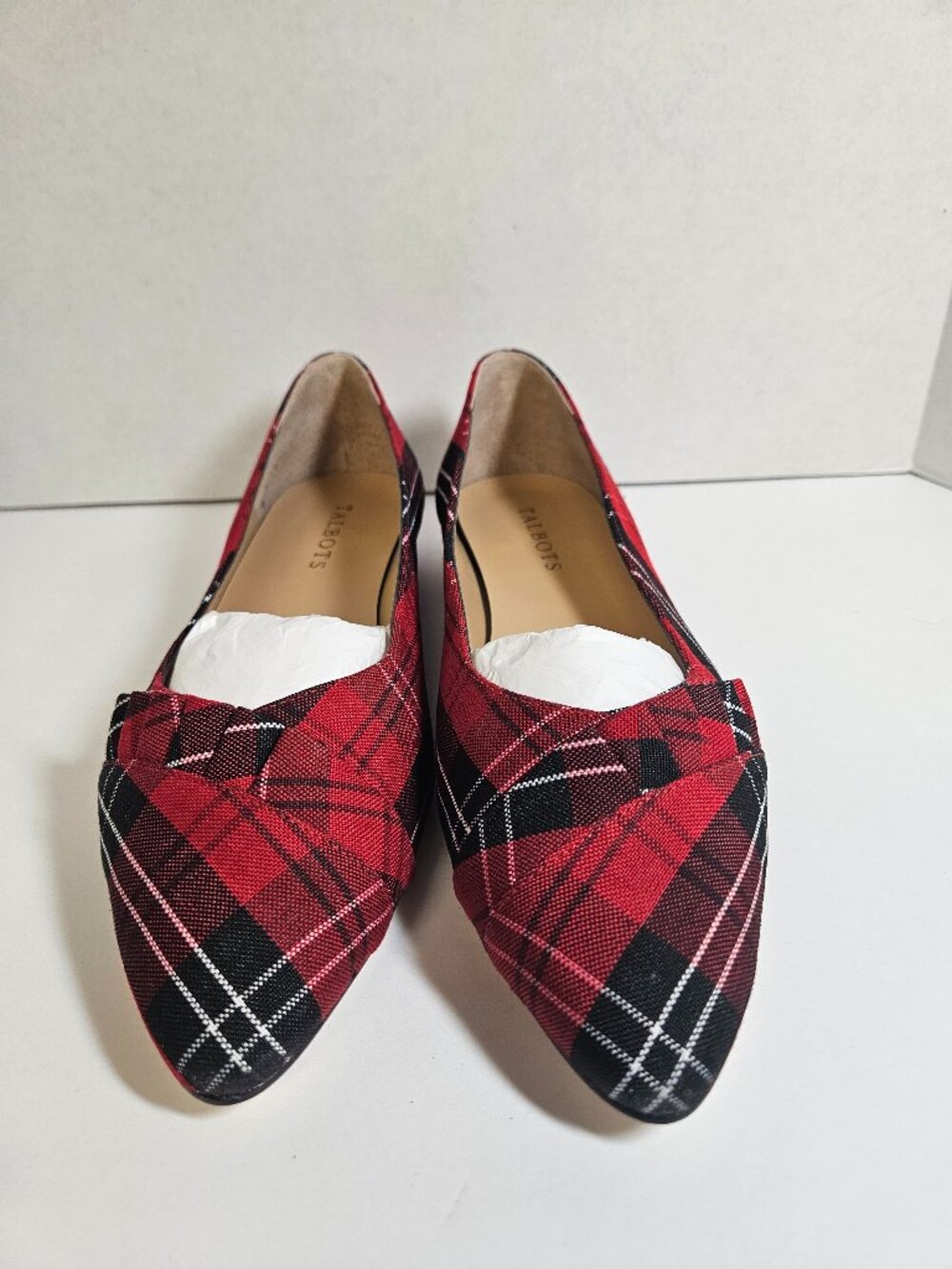 Talbots Edison Ruffle Flats Size 10